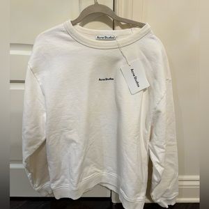 Acne Studios Crewneck Stamp Logo sweatshirt